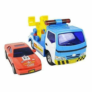 Big Daddy Police Wrecker Truck And Toy Car